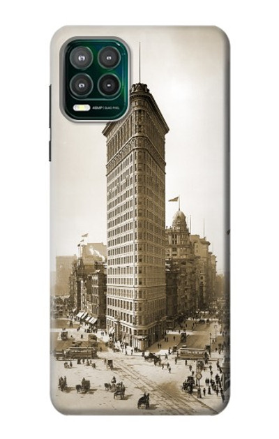 S3046 Old New York Flatiron Building Case Cover Custodia per Motorola Moto G Stylus 5G