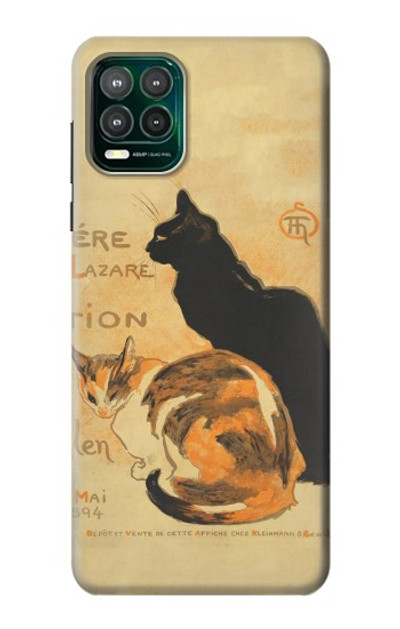 S3229 Vintage Cat Poster Case Cover Custodia per Motorola Moto G Stylus 5G