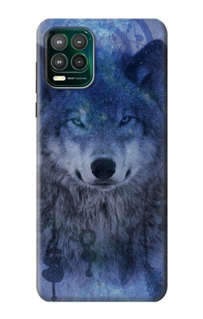 S3410 Wolf Dream Catcher Case Cover Custodia per Motorola Moto G Stylus 5G