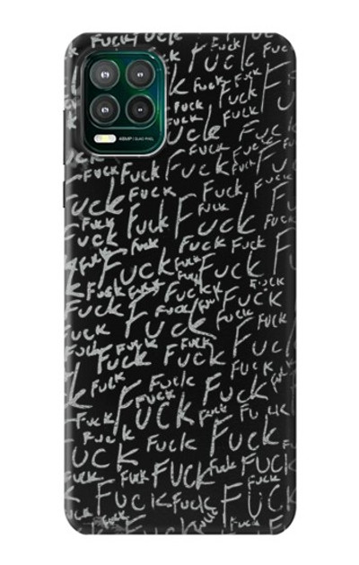 S3478 Funny Words Blackboard Case Cover Custodia per Motorola Moto G Stylus 5G