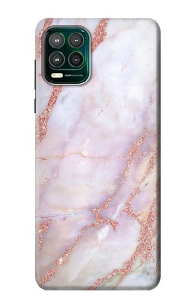 S3482 Soft Pink Marble Graphic Print Case Cover Custodia per Motorola Moto G Stylus 5G
