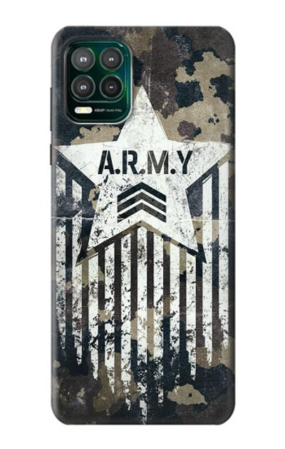 S3666 Army Camo Camouflage Case Cover Custodia per Motorola Moto G Stylus 5G
