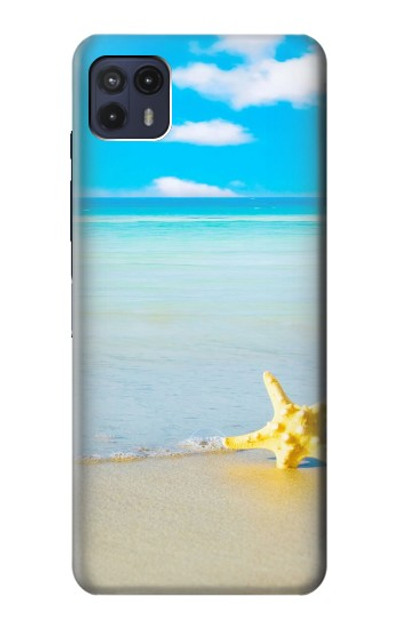 S0911 Relax at the Beach Case Cover Custodia per Motorola Moto G50 5G [for G50 5G only. NOT for G50]