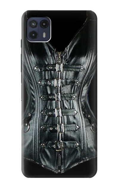 S1639 Gothic Corset Black Case Cover Custodia per Motorola Moto G50 5G [for G50 5G only. NOT for G50]