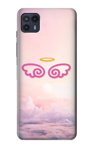 S2514 Cute Angel Wings Case Cover Custodia per Motorola Moto G50 5G [for G50 5G only. NOT for G50]