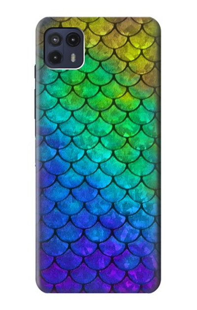 S2930 Mermaid Fish Scale Case Cover Custodia per Motorola Moto G50 5G [for G50 5G only. NOT for G50]