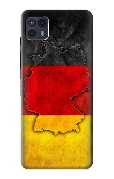 S2935 Germany Flag Map Case Cover Custodia per Motorola Moto G50 5G [for G50 5G only. NOT for G50]