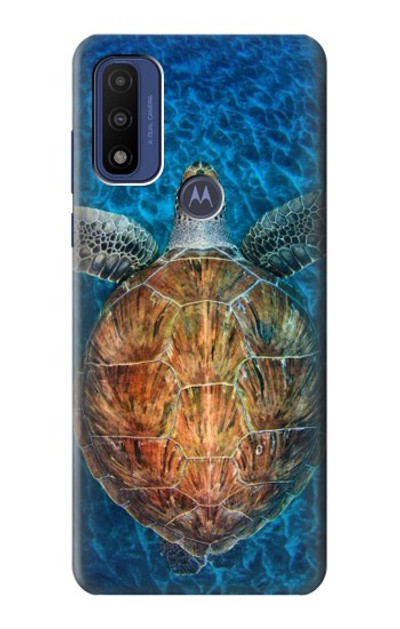 S1249 Blue Sea Turtle Case Cover Custodia per Motorola G Pure