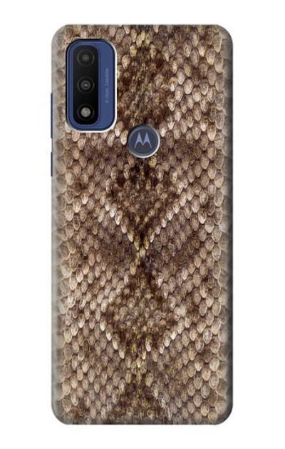 S2875 Rattle Snake Skin Graphic Printed Case Cover Custodia per Motorola G Pure
