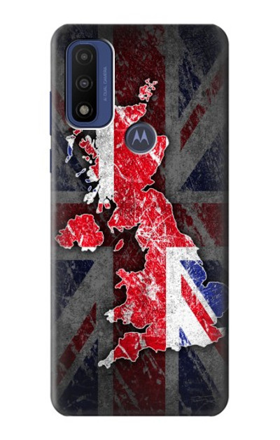 S2936 UK British Flag Map Case Cover Custodia per Motorola G Pure S2936 UK British Flag Map Case Cover Custodia per Motorola G Pure