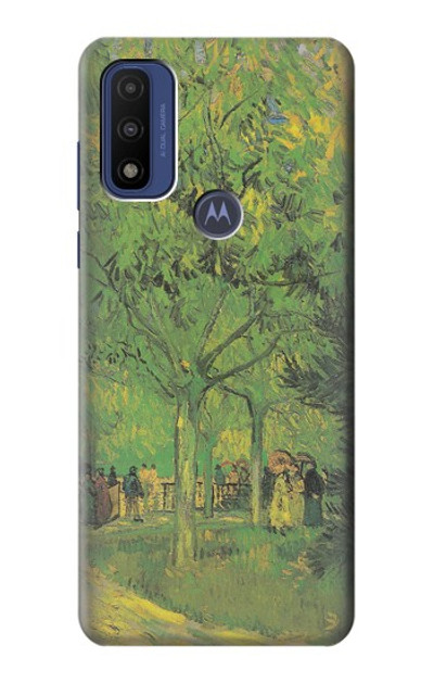 S3748 Van Gogh A Lane in a Public Garden Case Cover Custodia per Motorola G Pure