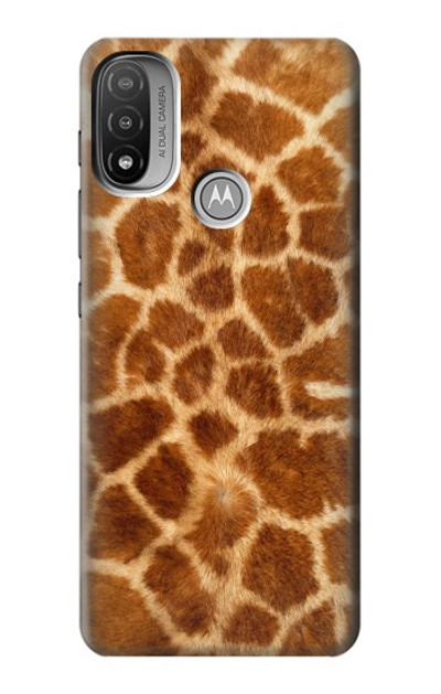 S0422 Giraffe Skin Case Cover Custodia per Motorola Moto E20,E30,E40 S0422 Giraffe Skin Case Cover Custodia per Motorola Moto E20,E30,E40