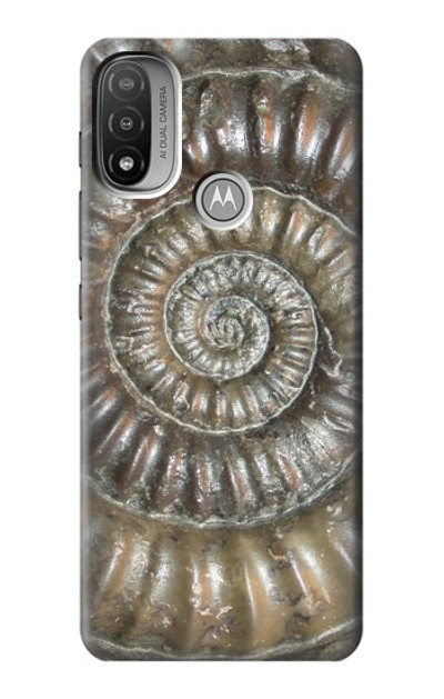 S1788 Ammonite Fossil Case Cover Custodia per Motorola Moto E20,E30,E40