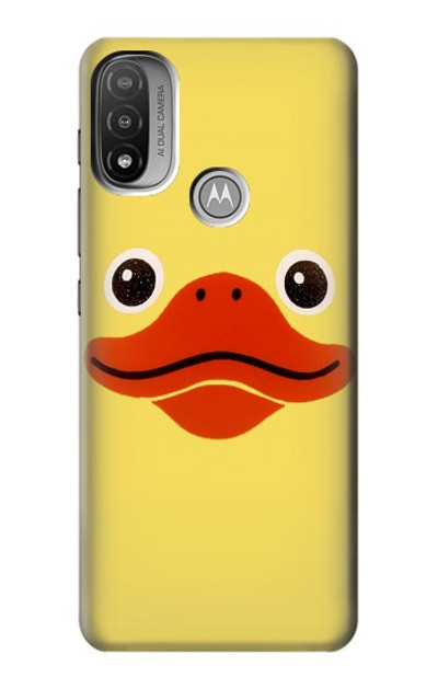 S1922 Duck Face Case Cover Custodia per Motorola Moto E20,E30,E40