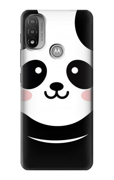 S2662 Cute Panda Cartoon Case Cover Custodia per Motorola Moto E20,E30,E40