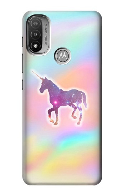 S3203 Rainbow Unicorn Case Cover Custodia per Motorola Moto E20,E30,E40