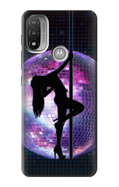 S3284 Sexy Girl Disco Pole Dance Case Cover Custodia per Motorola Moto E20,E30,E40