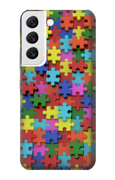 S0816 Puzzle Case Cover Custodia per Samsung Galaxy S22