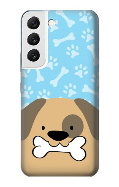 S2669 Cute Dog Paws Bones Cartoon Case Cover Custodia per Samsung Galaxy S22