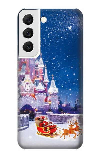 S3282 Santa Xmas Castle Case Cover Custodia per Samsung Galaxy S22