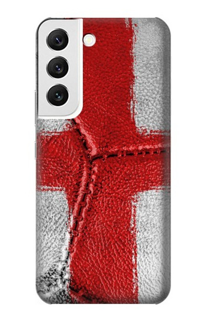 S3316 England Flag Vintage Football Graphic Case Cover Custodia per Samsung Galaxy S22