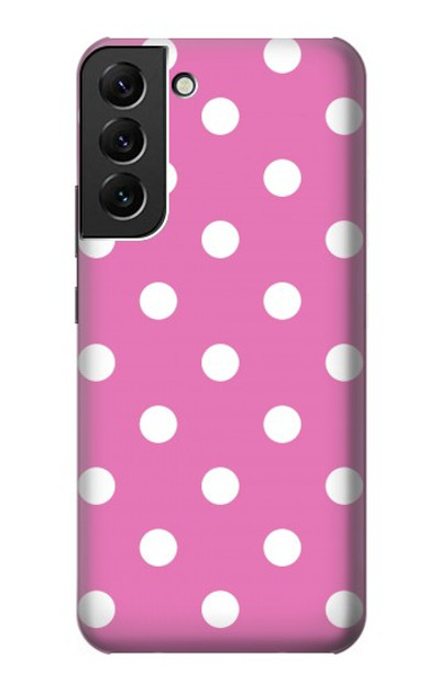S2358 Pink Polka Dots Case Cover Custodia per Samsung Galaxy S22 Plus
