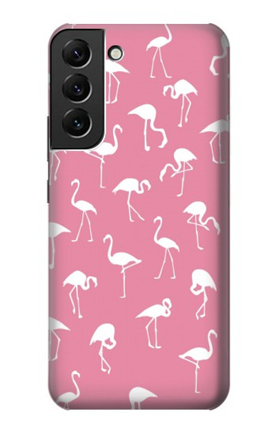 S2858 Pink Flamingo Pattern Case Cover Custodia per Samsung Galaxy S22 Plus