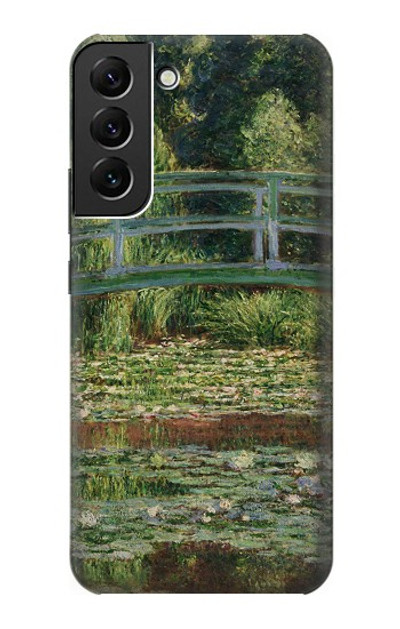 S3674 Claude Monet Footbridge and Water Lily Pool Case Cover Custodia per Samsung Galaxy S22 Plus