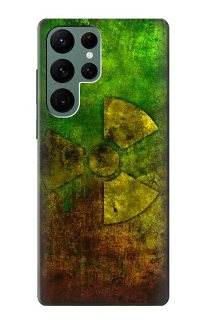 S3202 Radioactive Nuclear Hazard Symbol Case Cover Custodia per Samsung Galaxy S22 Ultra