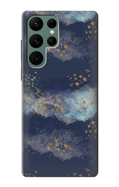 S3364 Gold Star Sky Case Cover Custodia per Samsung Galaxy S22 Ultra