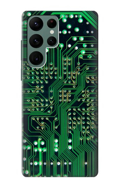 S3392 Electronics Board Circuit Graphic Case Cover Custodia per Samsung Galaxy S22 Ultra
