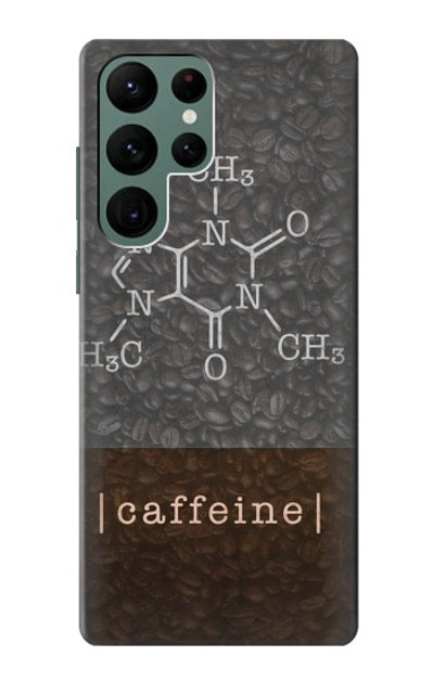 S3475 Caffeine Molecular Case Cover Custodia per Samsung Galaxy S22 Ultra