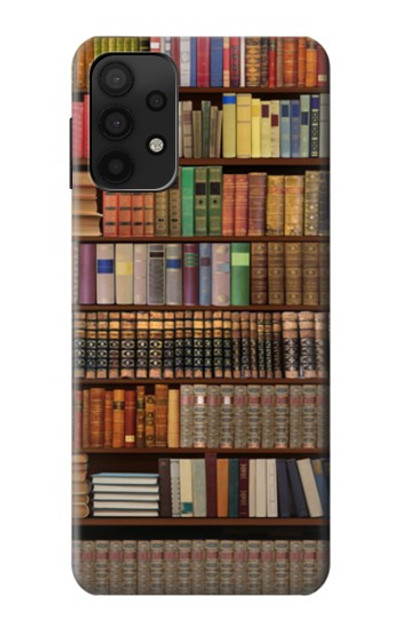 S3154 Bookshelf Case Cover Custodia per Samsung Galaxy M32 5G