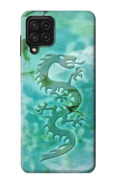 S2653 Dragon Green Turquoise Stone Graphic Case Cover Custodia per Samsung Galaxy M22