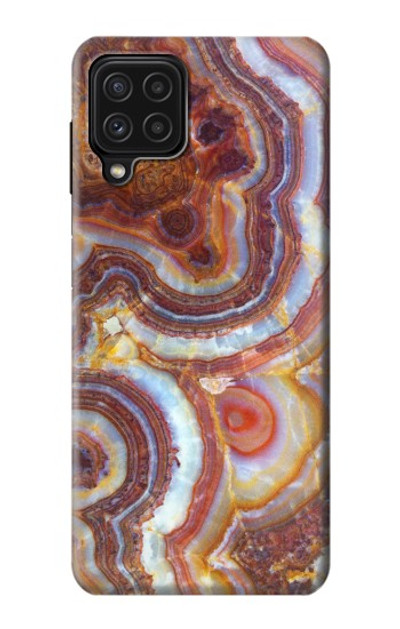 S3034 Colored Marble Texture Printed Case Cover Custodia per Samsung Galaxy M22