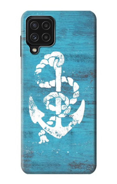 S3053 Marine Anchor Blue Case Cover Custodia per Samsung Galaxy M22