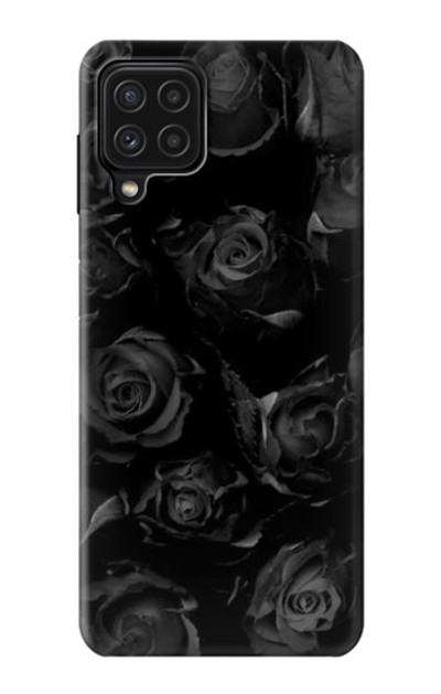 S3153 Black Roses Case Cover Custodia per Samsung Galaxy M22