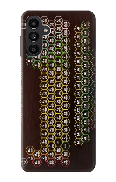 S3544 Neon Honeycomb Periodic Table Case Cover Custodia per Samsung Galaxy A13 5G