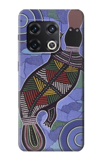 S3387 Platypus Australian Aboriginal Art Case Cover Custodia per OnePlus 10 Pro