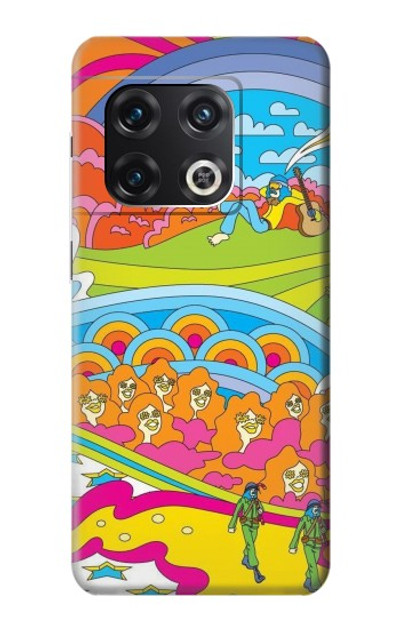 S3407 Hippie Art Case Cover Custodia per OnePlus 10 Pro