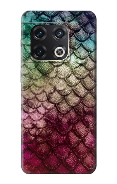 S3539 Mermaid Fish Scale Case Cover Custodia per OnePlus 10 Pro