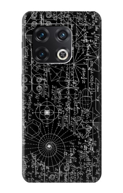 S3808 Mathematics Blackboard Case Cover Custodia per OnePlus 10 Pro