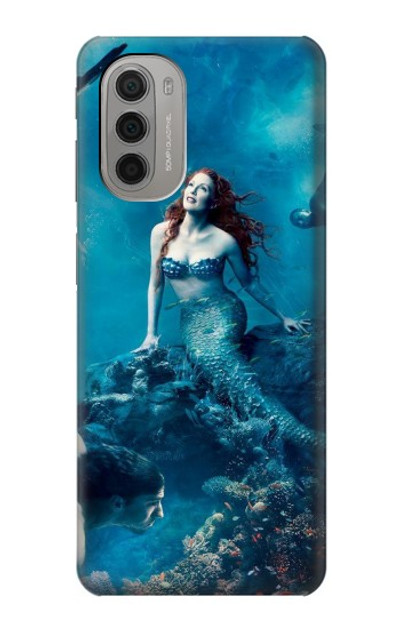 S0899 Mermaid Case Cover Custodia per Motorola Moto G51 5G