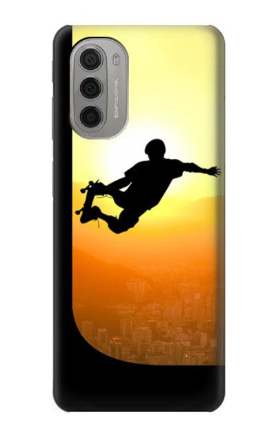 S2676 Extreme Skateboard Sunset Case Cover Custodia per Motorola Moto G51 5G S2676 Extreme Skateboard Sunset Case Cover Custodia per Motorola Moto G51 5G