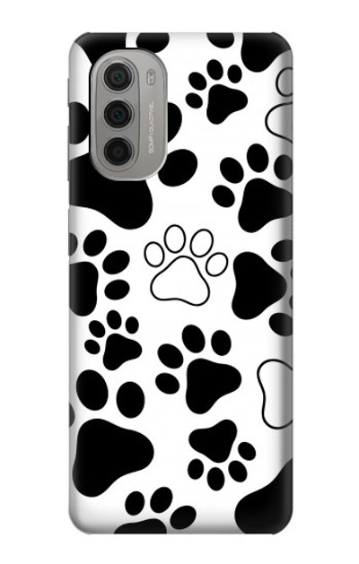 S2904 Dog Paw Prints Case Cover Custodia per Motorola Moto G51 5G