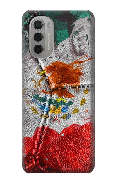 S3314 Mexico Flag Vinatage Football Graphic Case Cover Custodia per Motorola Moto G51 5G