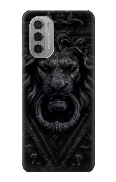 S3619 Dark Gothic Lion Case Cover Custodia per Motorola Moto G51 5G