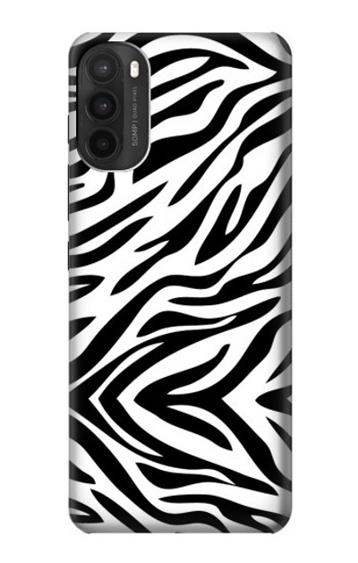 S3056 Zebra Skin Texture Graphic Printed Case Cover Custodia per Motorola Moto G71 5G