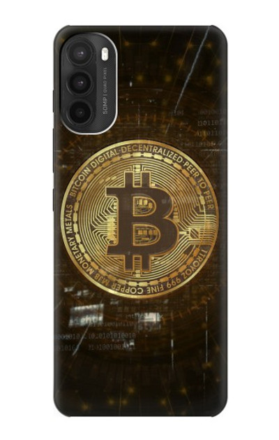 S3798 Cryptocurrency Bitcoin Case Cover Custodia per Motorola Moto G71 5G