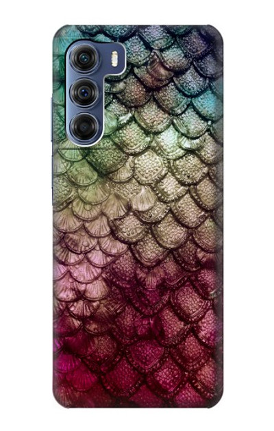 S3539 Mermaid Fish Scale Case Cover Custodia per Motorola Edge S30